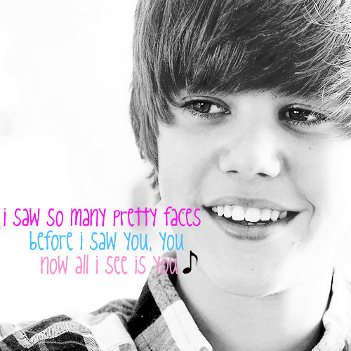 One less lonely girl-Justin Bieber with lyrics 