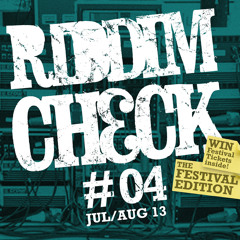 RIDDIM CHECK #04 (JUL AUG 2013)