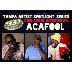 93.3FLZ's Kidd Leow Interviews Acafool
