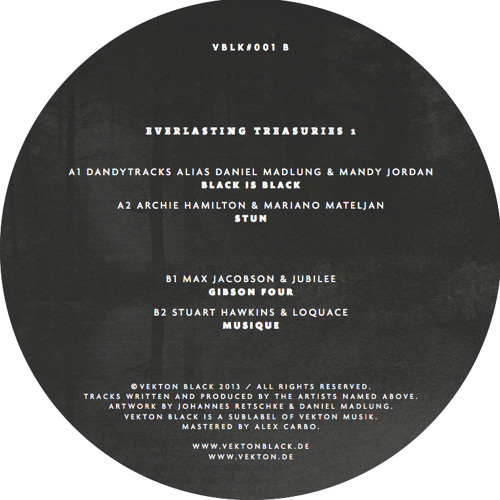 Stuart Hawkins & Loquace "Musique" Vinyl Only [VEKTON BLACK]