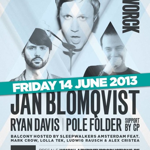 Pole Folder - Reworck Label night at Café d'Anvers - June 2013