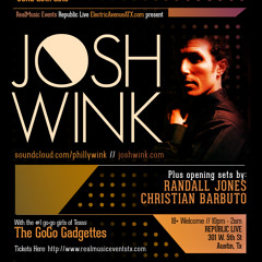 Josh Wink / Randall Jones / Christian Barbuto in Austin Texas 6/20/13