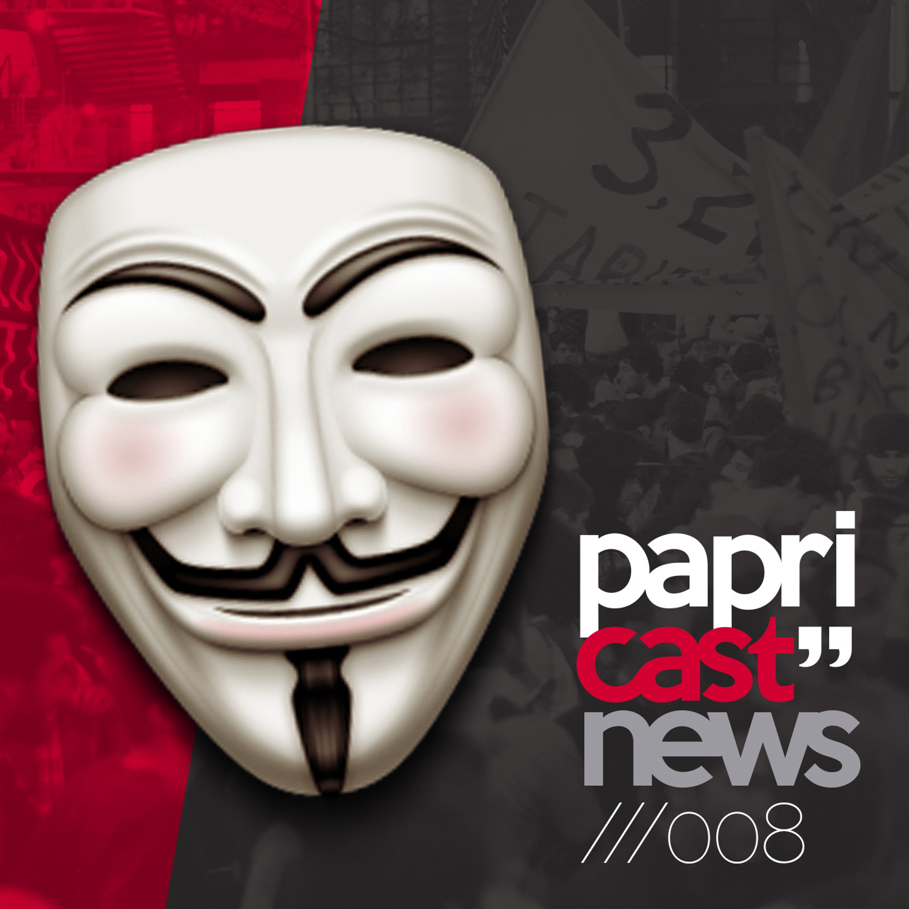 Papricast News 008 episode artwork