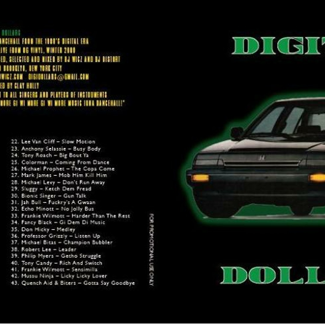 Stream Digital Dollars - '80s digital reggae mixtape by DKR-NYC