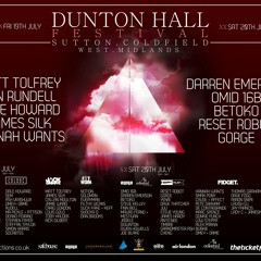 Dunton Hall Festival - Tantalise Promo Mix (Dave Thatcher)