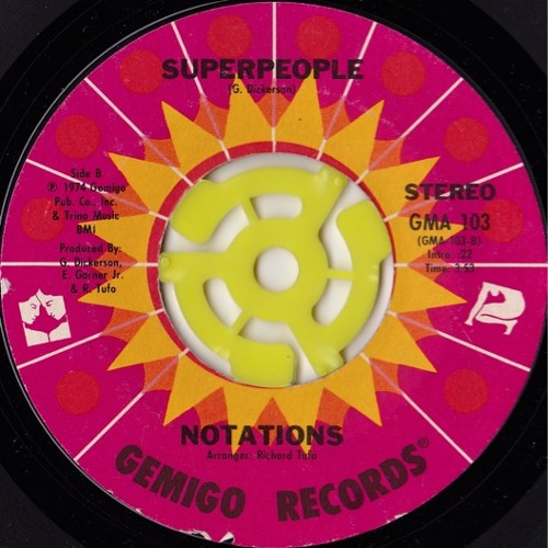 The Notations - Super people (Disco Tech dj edit)