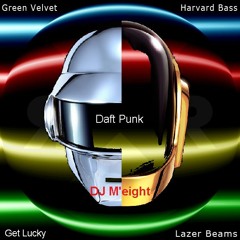 Daft Punk & Green Velvet - Lazer beams get lucky (DJ M'eight mix)