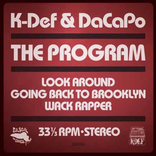 K-Def & DaCapo - The Program Bonus 12"(SoundCloud Snippets)