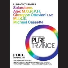 Luminosity invites Solarstone pres. Pure Trance @ Beachclub Fuel, Bloemendaal [15.06.2013]