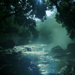 the murmuring of a stream