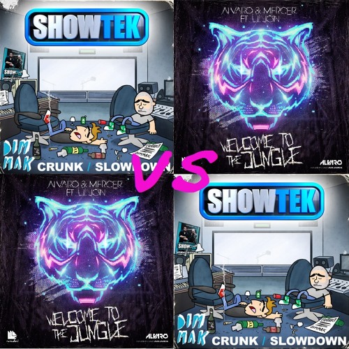 Showtek Vs Alvaro vs Mercer & Lil Jon - Welcome To The Slow Down Jungle Dj Styll BOOTLEG