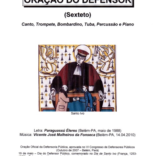 Oração do Defensor (Vicente Fonseca e Paraguassú Éleres) Coral Eduardo Nascimento