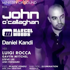 John O'Callaghan Subculture 78 LIVE @ The Gallery London Ministry of Sound 21 June 2013