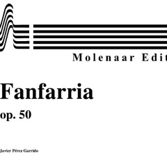 Fanfarria, Op.50 for concert band MOLENAAR DEMO