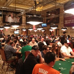 The Sound Of WSOP: Thousands Of Chips Being Shuffled. at 2013 World Series of Poker (WSOP)
