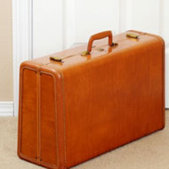 Suitcase At The Door Clip