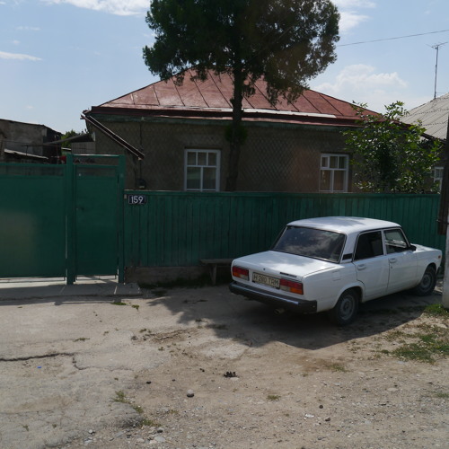 House, Garden And Street Sounds in Taraz, Kazakhstan