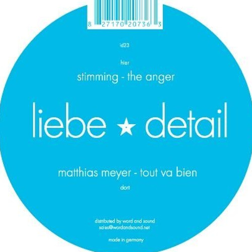 Stream Matthias Meyer Tout Va Bien By Matthias Meyer Listen Online For Free On Soundcloud