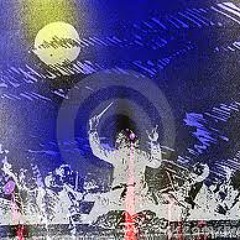 The sound from the orchestra