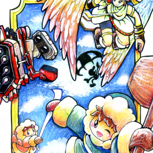 Super Smash Bros Melee - Character Select (Menu 1) Cover by BlackearacheXD