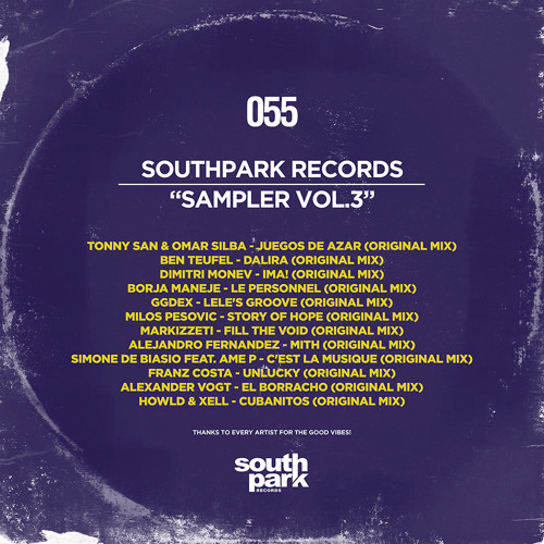 Southpark Sampler Vol.3 - Various Artists [SOUTHPARK055]