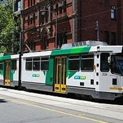 The girl on the tram