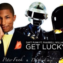 DAFT PUNK GET LUCKY- PETER FUNK & DA FRESH MIX- FREE DOWNLOADS-
