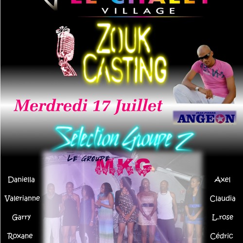 SECTION LIVE ZOUK CASTING AVEC LE GROUPE MKG