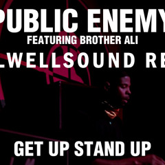 Public Enemy Feat Brother Ali - Get Up Stand Up - Wellwellsound Remix