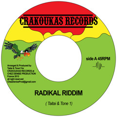 CRAKOUKAS RECORDS - RDIKAL RIDDIM - 2013