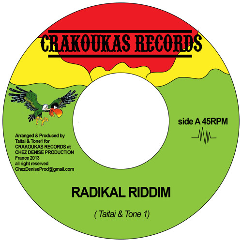 CRAKOUKAS RECORDS - RDIKAL RIDDIM - 2013
