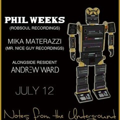 Phil Weeks @ Delano - Miami (12.07.2013)