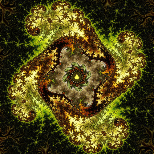 Spiritual breakthrough in a mystic forest