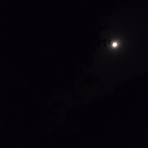 Women singing to full moon / Varanasi, India