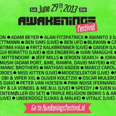 Awakenings Festival 2013 (Exclusive)