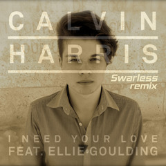 Calvin Harris ft Ellie Goulding - I Need Your Love (Swarless Remix)