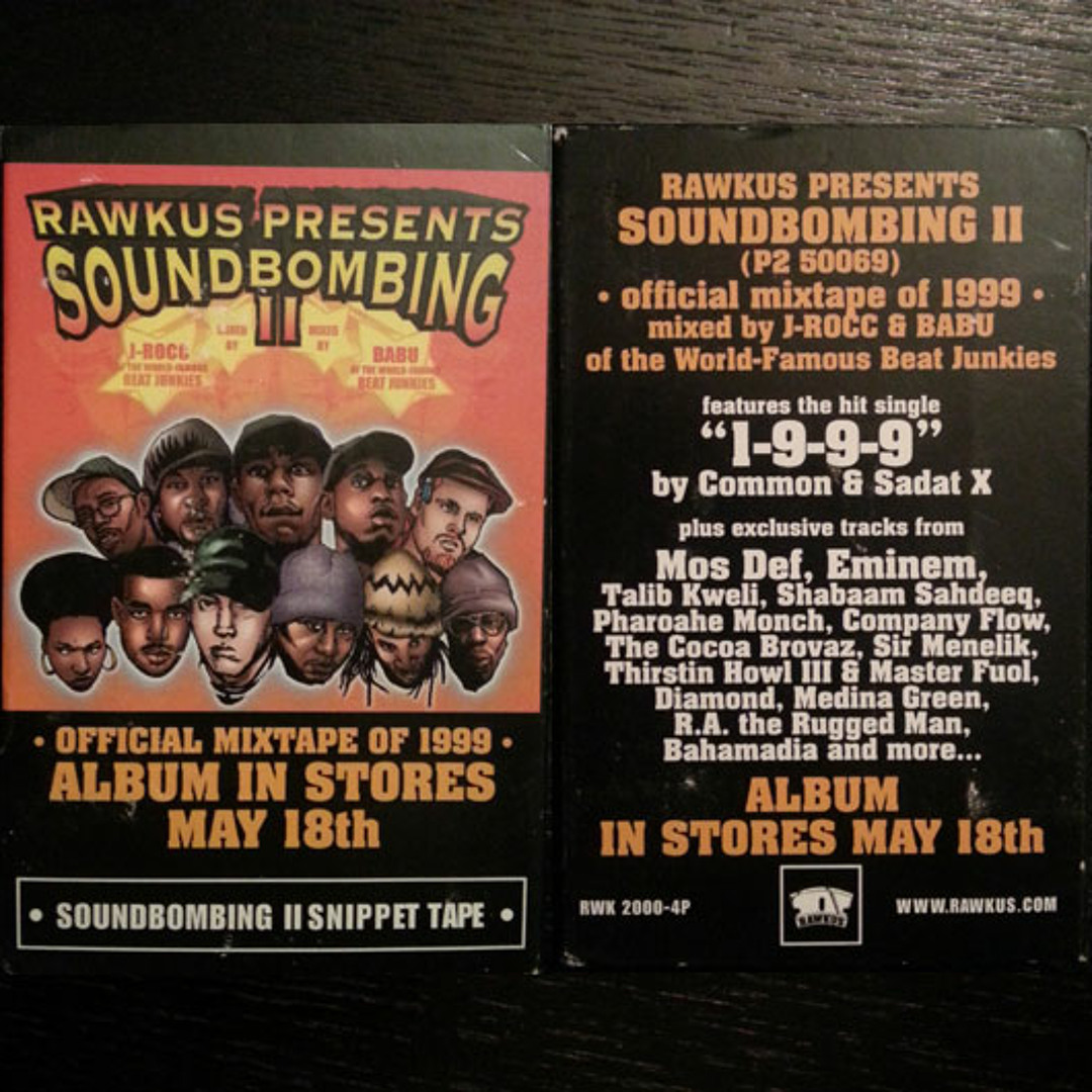 Stream Soundbombing II offcial mixtape of 1999 by J-Rocc & Babu by