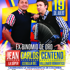 JEAN CARLOS CENTENO VIERNES 19 DE JULIO EN DREAM!!