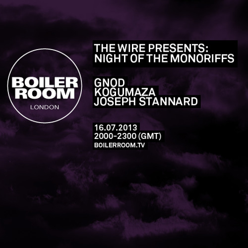 Gnod LIVE in the Boiler Room