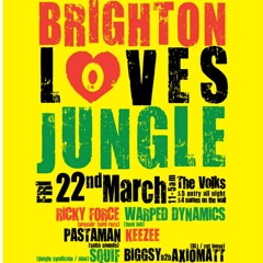 Ricky Force - @ Brighton Loves Jungle 22-3-2013 at Volks