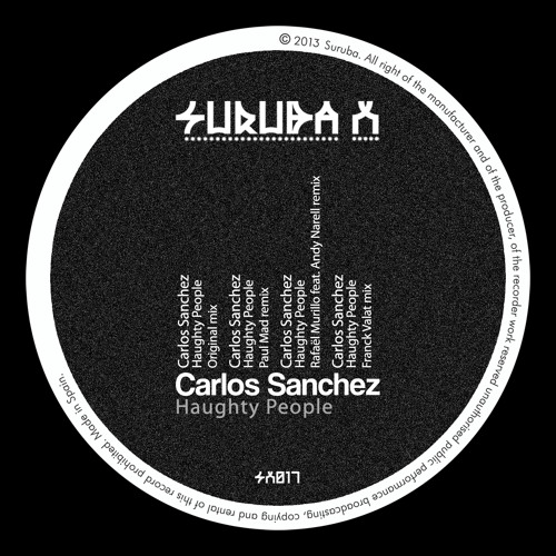 2. Carlos Sanchez - Naughty people (Paul Mad remix). SURUBAX017