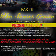 the Sunset Cruise + Pacha 03.08.13
