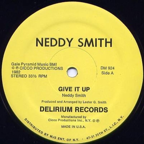 Neddy Smith - Give It Up