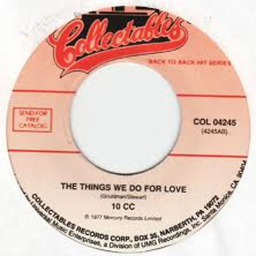 The Things We Do For Love (10 CC) - feat. Aaron Brown
