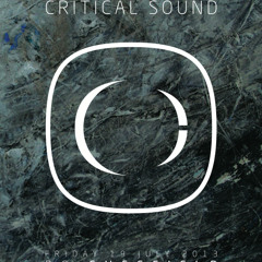 Critical Sound | Sheffield | Tramlines | Kasra | Emperor | RinseFM Live Broadcast |19.07.13