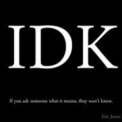 Vizion- IDK (I Don't Know)