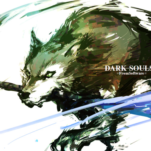 Great Grey Wolf Sif Dark Souls Arrange By Hellnear