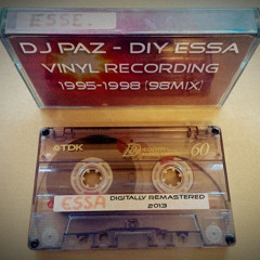 Dj Paz - DIY Essa 95-98 -  Vinyl Mix From 1998 (OLD TAPE PODCAST)