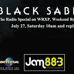 BLACK SABBATH 13: The Radio Special on Jam 88.3's WRXP, Weekend Rock XPerience