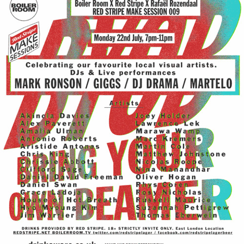 Darq E Freaker 45 min Boiler Room x Red Stripe Make Session mix